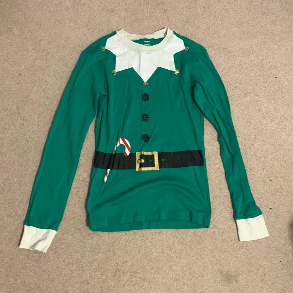 Green Elf Costume Top